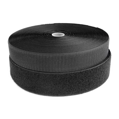 Há alguma limitação quanto à largura do material de velcro que pode ser produzido?