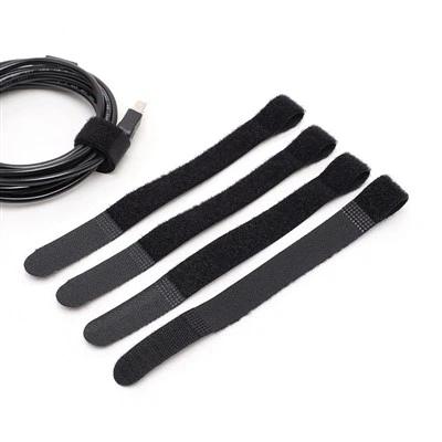 As abraçadeiras de gancho e laço em forma de T podem ser usadas em unidades de distribuição de en...